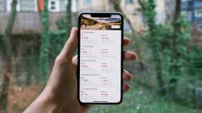 Mobile phone software in action