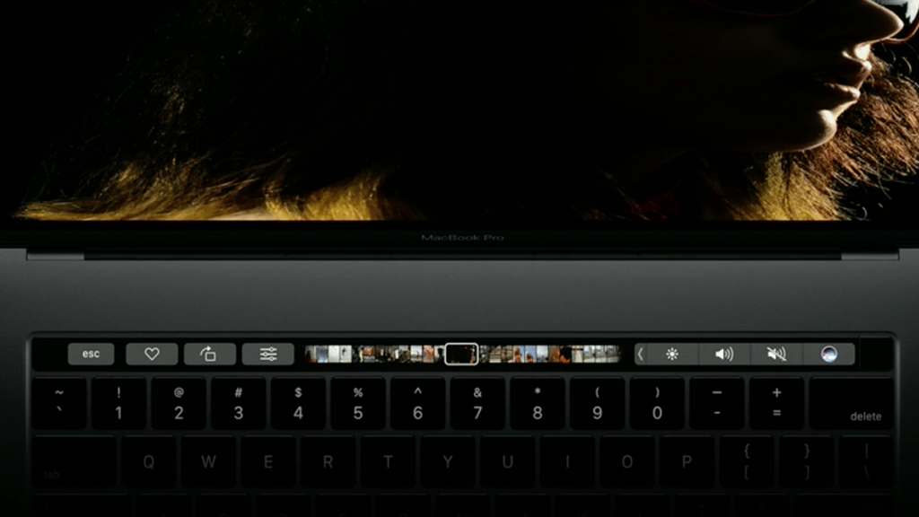 The New Macbook Pro Touch Bar
