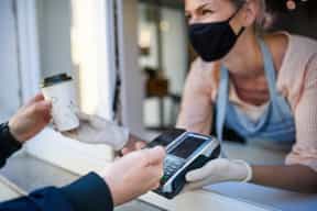 touchless Credit card processing unit