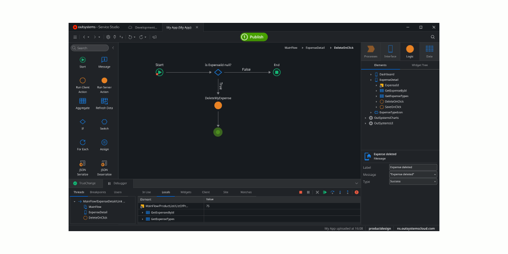 visual model driven powered development