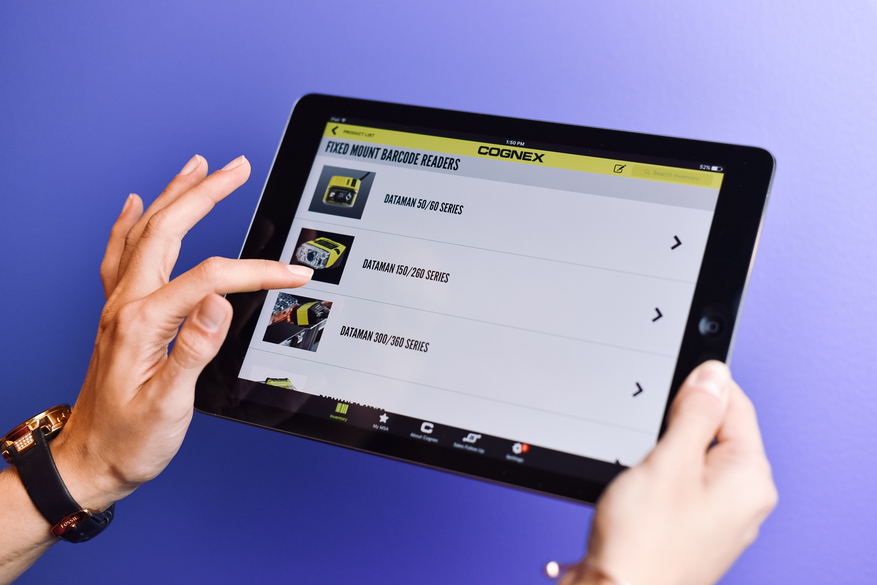 Cognex iPad application 